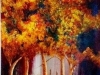 Autumn Trees-(Size 24 x 36)Acrylic on Canvas-$350.00